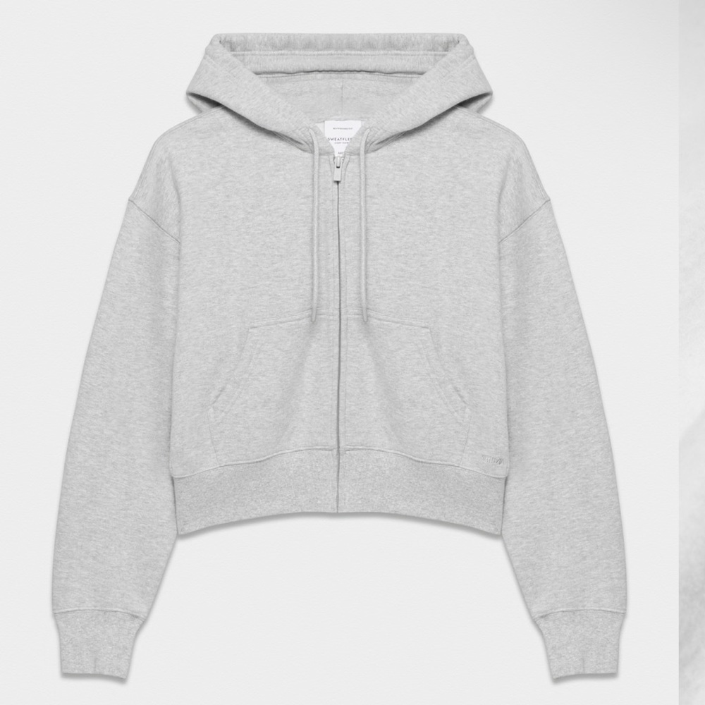 Aritzia TNA Boyfriend Boxy Zip Hoodie
